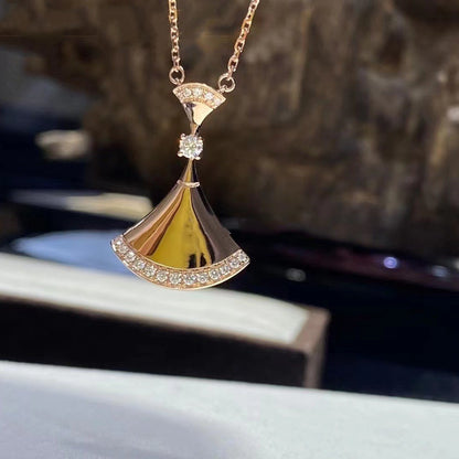[BloomBling]DREAM NECKLACE PINK GOLD DIAMOND