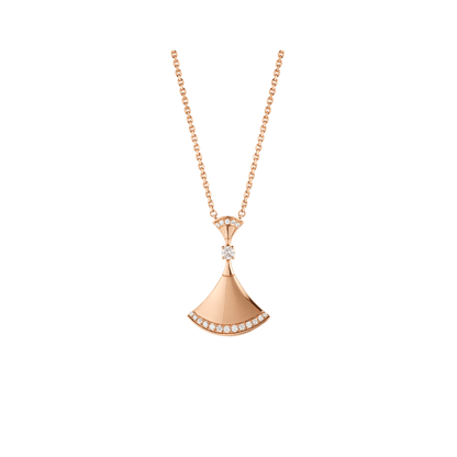 [BloomBling]DREAM NECKLACE PINK GOLD DIAMOND