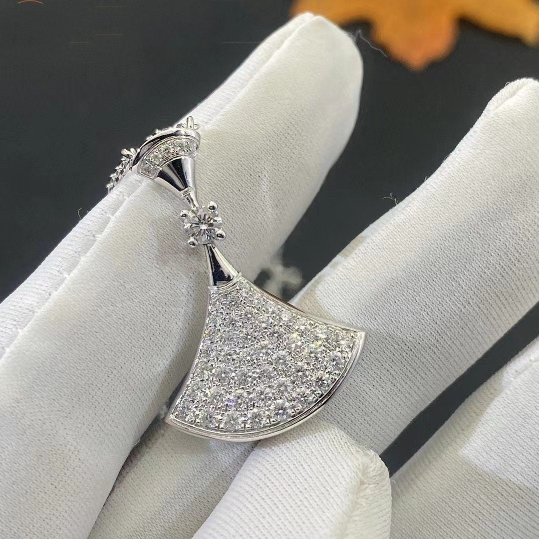 [BloomBling]DREAM NECKLACE SILVER FULL DIAMOND