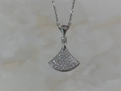 [BloomBling]DREAM NECKLACE SILVER FULL DIAMOND