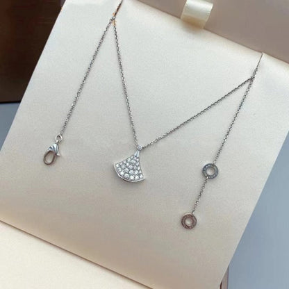 [BloomBling]DREAM NECKLACE SILVER DIAMOND