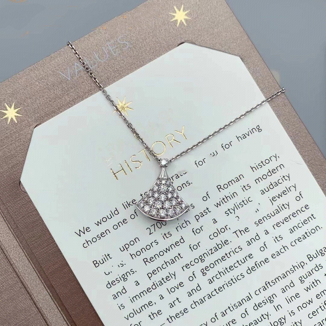 [BloomBling]DREAM NECKLACE SILVER DIAMOND