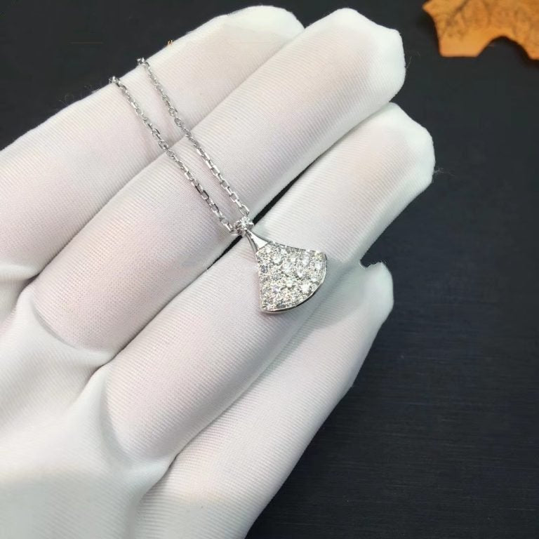 [BloomBling]DREAM NECKLACE SILVER DIAMOND
