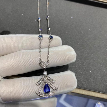 [BloomBling]DREAM NECKLACE AGATE DIAMOND SILVER