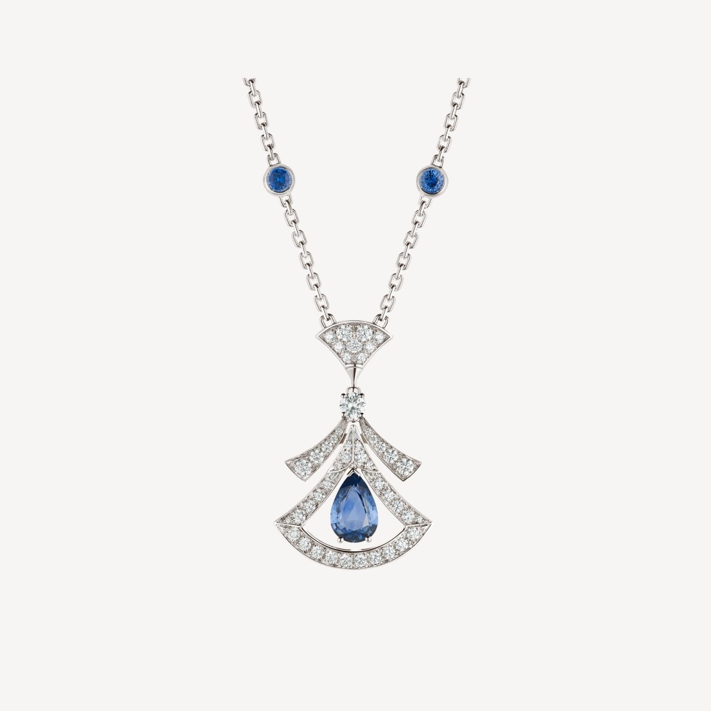 [BloomBling]DREAM NECKLACE AGATE DIAMOND SILVER