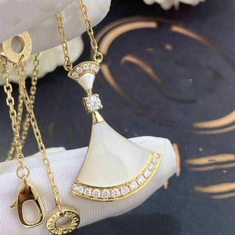[BloomBling]DREAM NECKLACE MOP GOLD DIAMOND