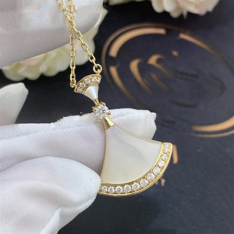 [BloomBling]DREAM NECKLACE MOP GOLD DIAMOND