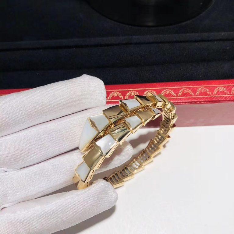 [BloomBling]SERPENTI BRACELET MOP GOLD