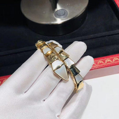 [BloomBling]SERPENTI BRACELET MOP GOLD