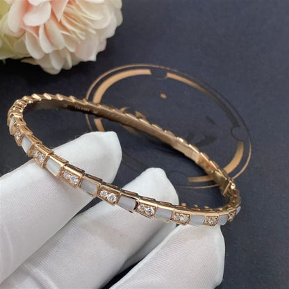 [BloomBling]SERPENTI BRACELET PINK GOLD MOP DIAMOND
