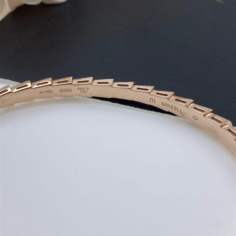 [BloomBling]SERPENTI BRACELET PINK GOLD MOP DIAMOND