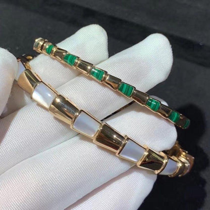 [BloomBling]SERPENTI BRACELET PINK GOLD MOP