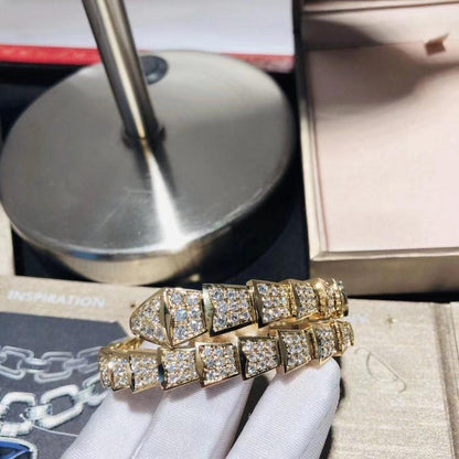[BloomBling]SERPENTI BRACELET 8MM GOLD DIAMOND