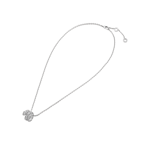[BloomBling]SERPENTI  NECKLACE DOUBLE RING DIAMOND