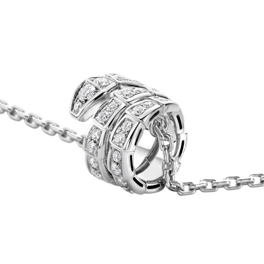 [BloomBling]SERPENTI  NECKLACE DOUBLE RING DIAMOND