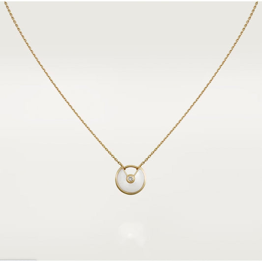 [BloomBling]AMULETTE ROSE GOLD MOP NECKLACE