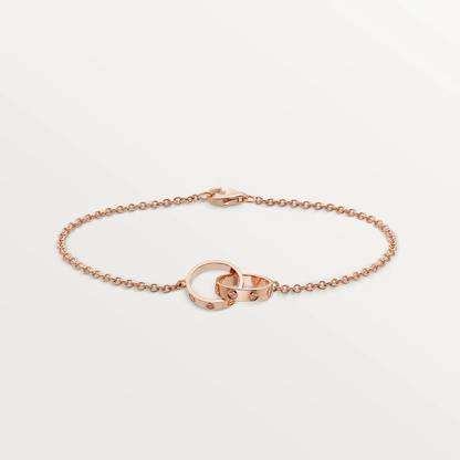 [BloomBling]LOVE BRACELET DOUBLE RING