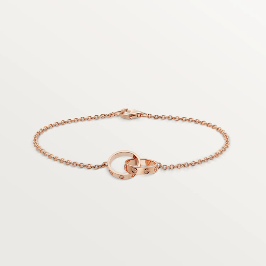 [BloomBling]LOVE BRACELET DOUBLE RING