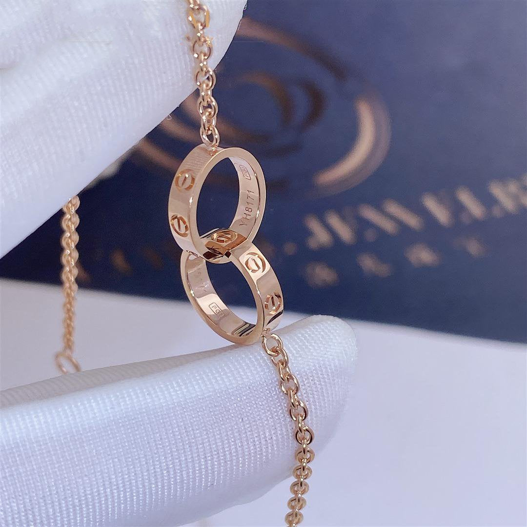 [BloomBling]LOVE BRACELET DOUBLE RING