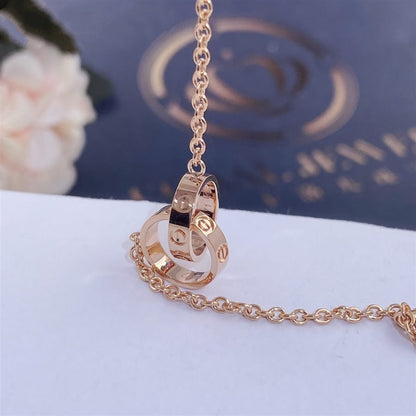[BloomBling]LOVE BRACELET DOUBLE RING