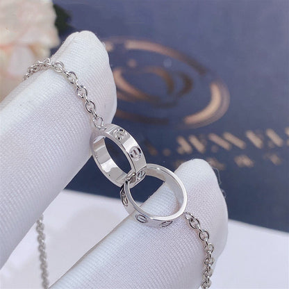 [BloomBling]LOVE BRACELET DOUBLE RING