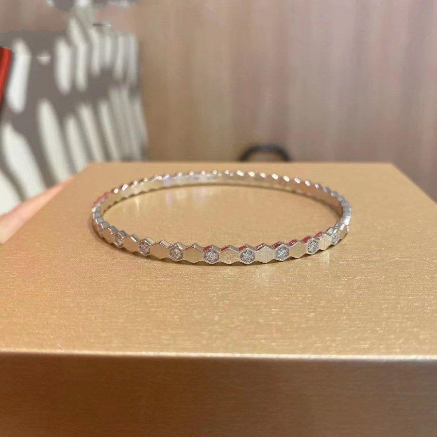 [BloomBling]BEE LOVE SILVER DIAMOND BRACELET