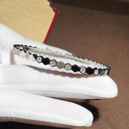 [BloomBling]BEE LOVE SILVER DIAMOND BRACELET