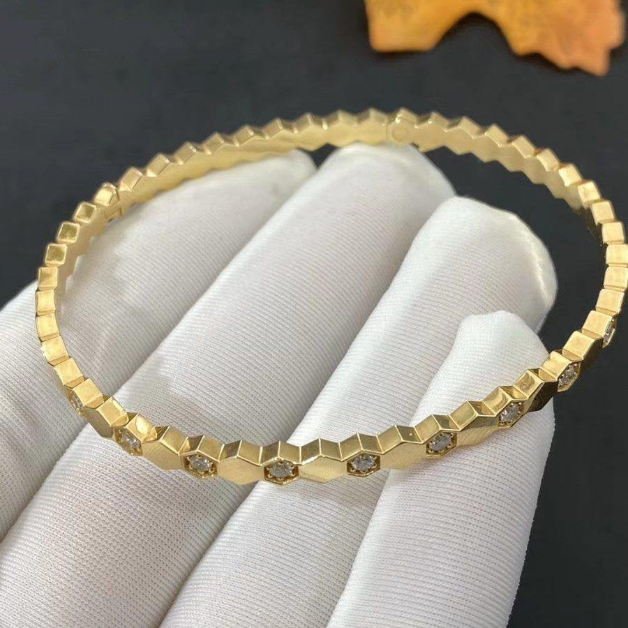 [BloomBling]BEE LOVE GOLD DIAMOND BRACELET