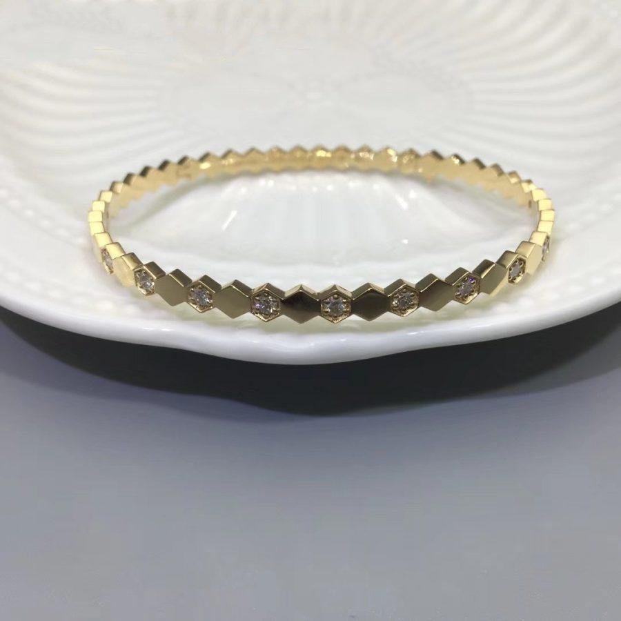 [BloomBling]BEE LOVE GOLD DIAMOND BRACELET