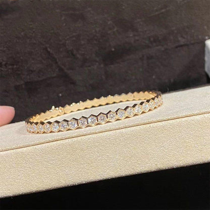[BloomBling]BEE LOVE GOLD BRACELET FULL DIAMOND