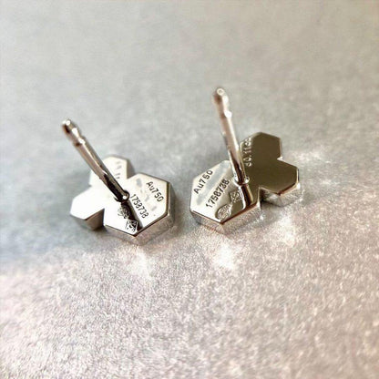 [BloomBling]BEE LOVE SILVER DIAMOND EARRINGS
