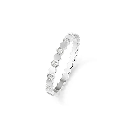 [BloomBling]BEE LOVE RING SILVER DIAMOND