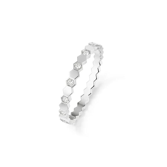 [BloomBling]BEE LOVE RING SILVER DIAMOND