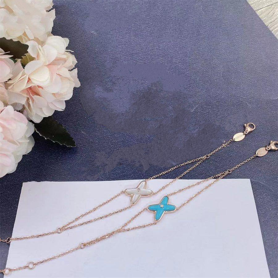 [BloomBling]JEUX BRACELET TURQUOISE PINK GOLD 1 DIAMOND