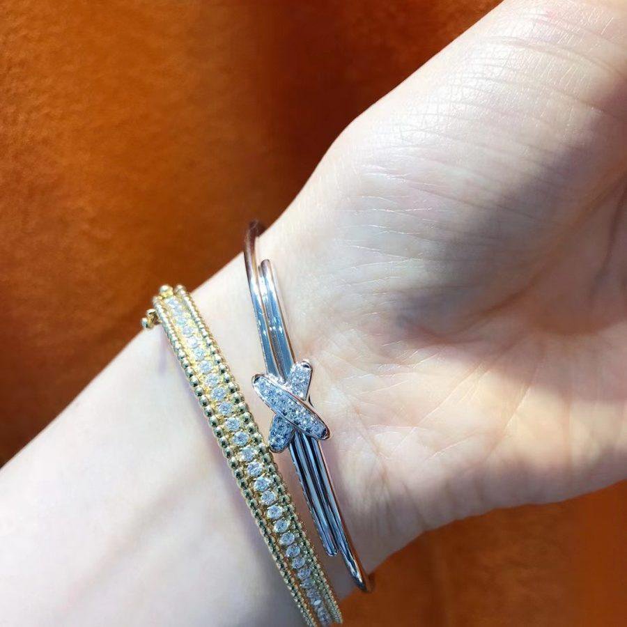 [BloomBling]JEUX DE BRACELET SILVER DIAMONDS
