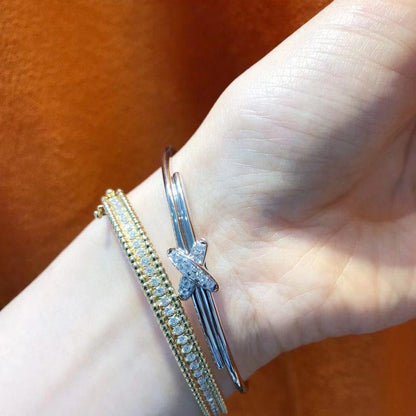 [BloomBling]JEUX DE BRACELET SILVER DIAMONDS