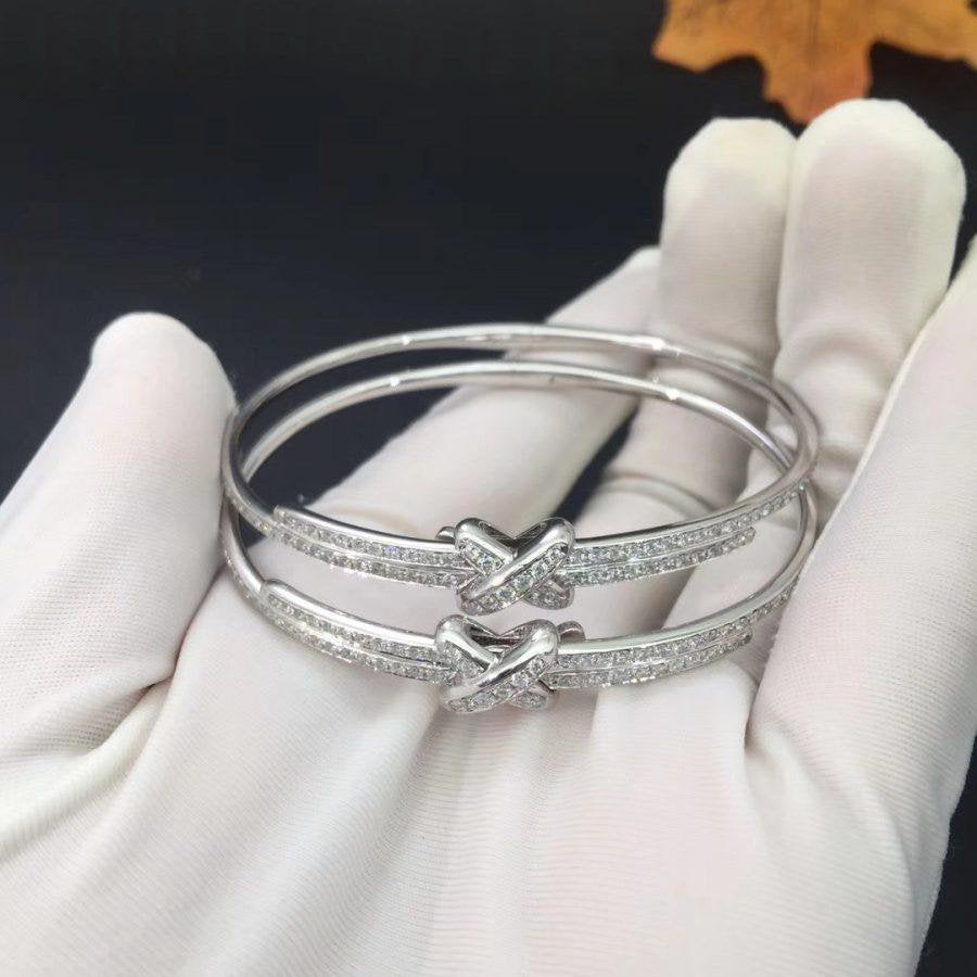 [BloomBling]JEUX DE BRACELET DIAMONDS SILVER