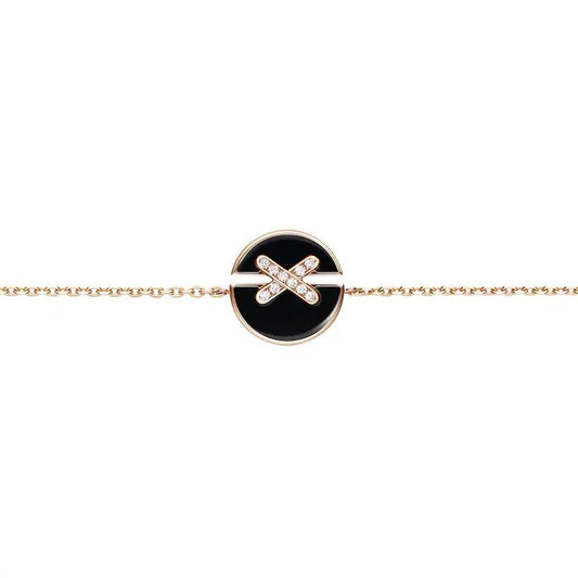 [BloomBling]JEUX DE BRACELET ONYX PINK GOLD DIAMOND