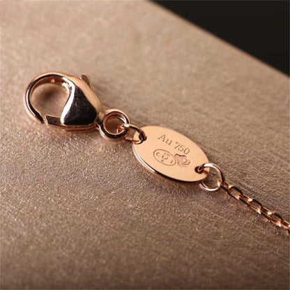 [BloomBling]Hollow Design Four-Leaf Clover Flower Shape Ring