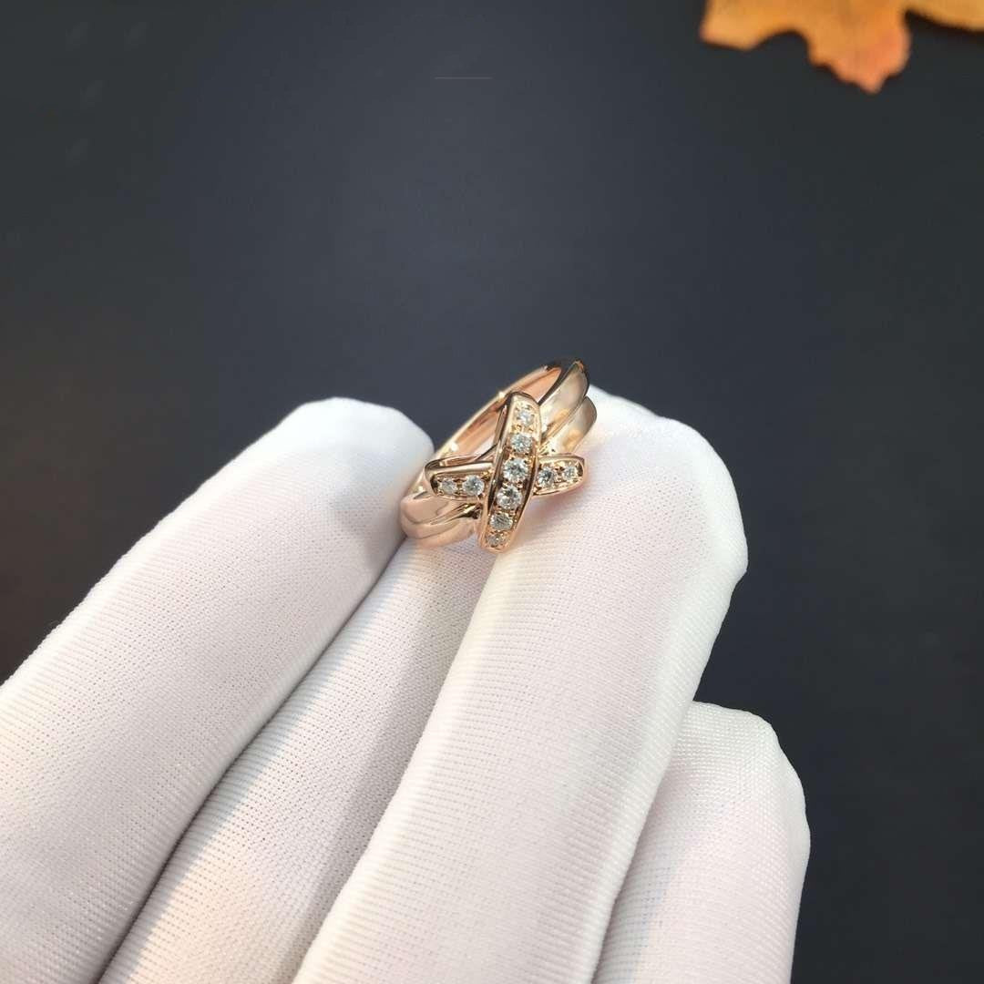 [BloomBling]JEUX DE PINK GOLD DIAMOND RING