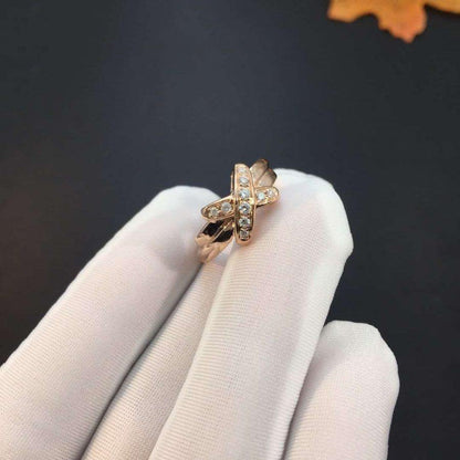 [BloomBling]JEUX DE PINK GOLD DIAMOND RING