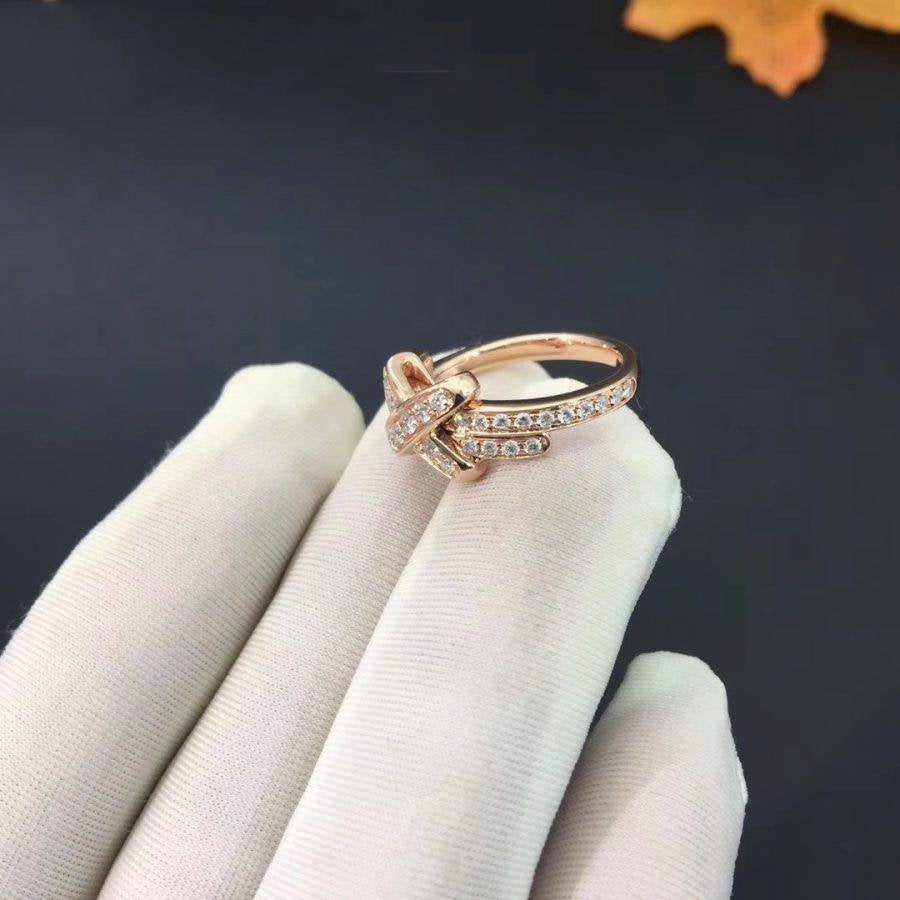 [BloomBling]JEUX DE RING PINK GOLD DIAMOND
