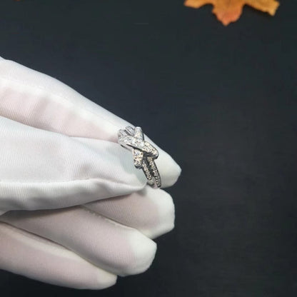 [BloomBling]JEUX DE SILVER DIAMOND RING