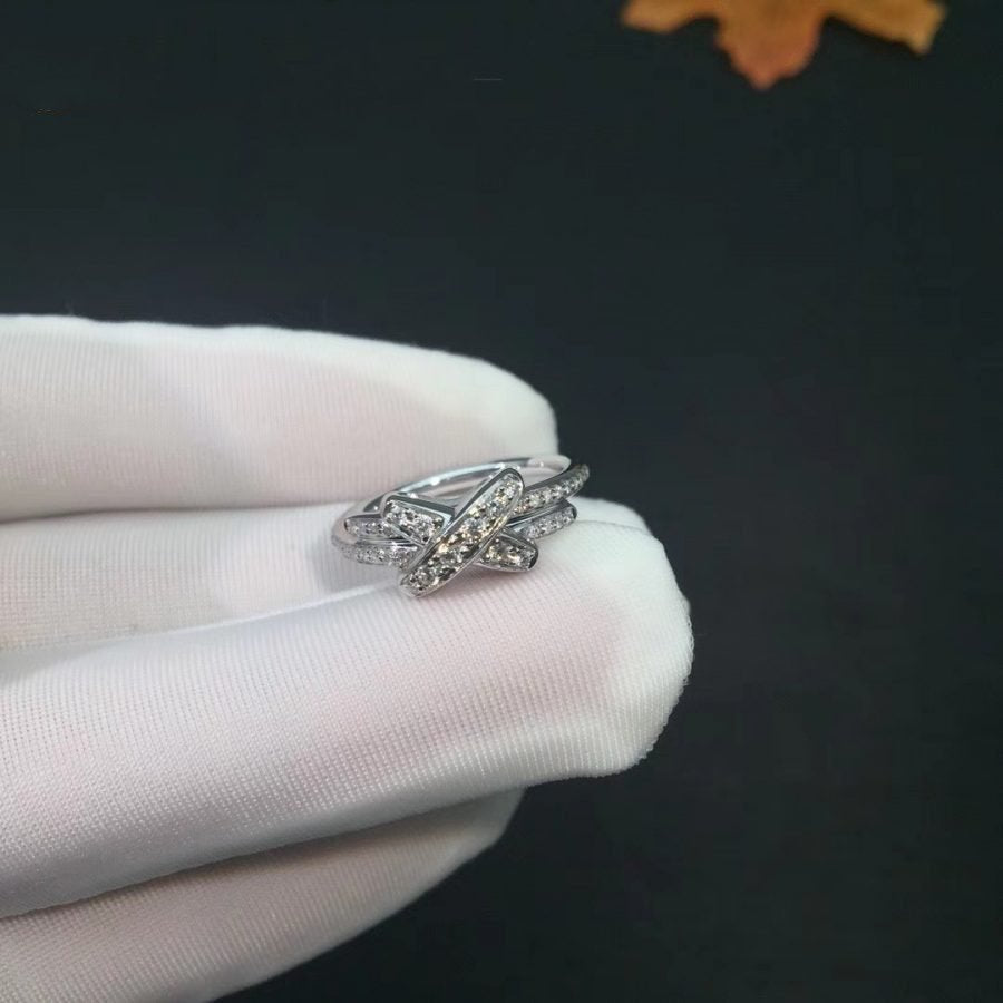 [BloomBling]JEUX DE SILVER DIAMOND RING