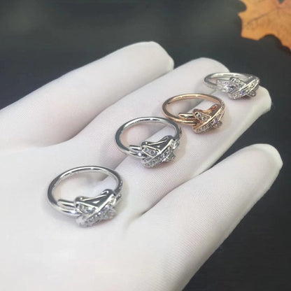 [BloomBling]JEUX DE SILVER DIAMOND RING