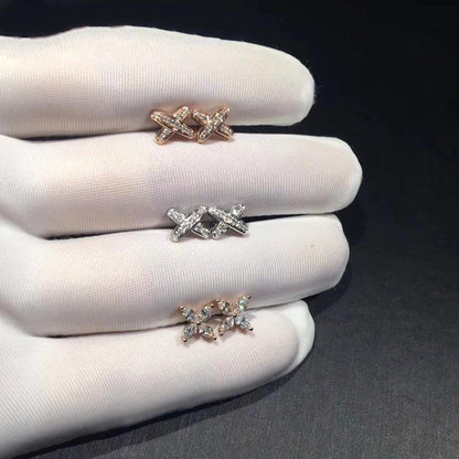 [BloomBling]JEUX DE DIAMOND EARRINGS
