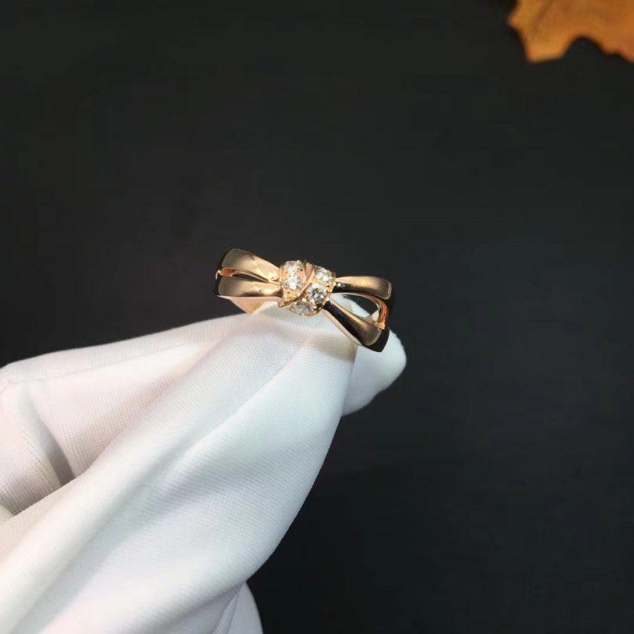 [BloomBling]LIENS RING PINK GOLD DIAMOND