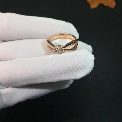 [BloomBling]LIENS RING PINK GOLD DIAMOND