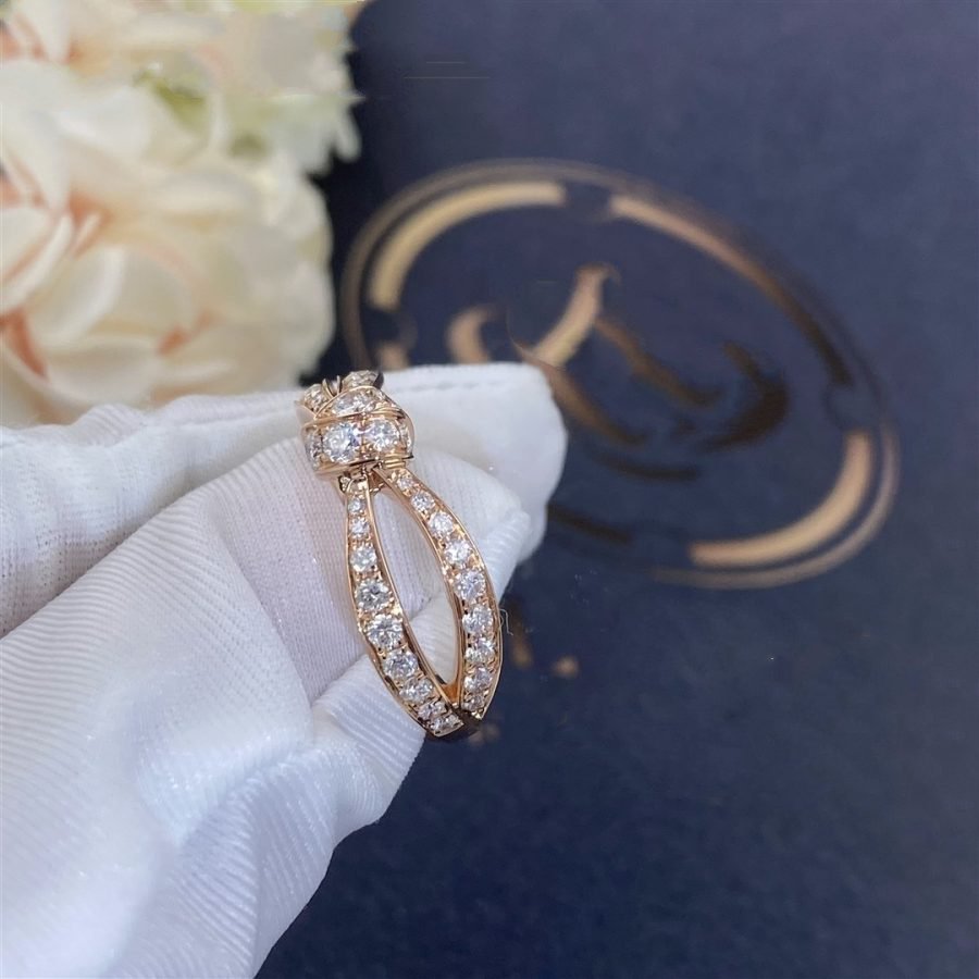 [BloomBling]LIENS PINK GOLD DIAMOND RING