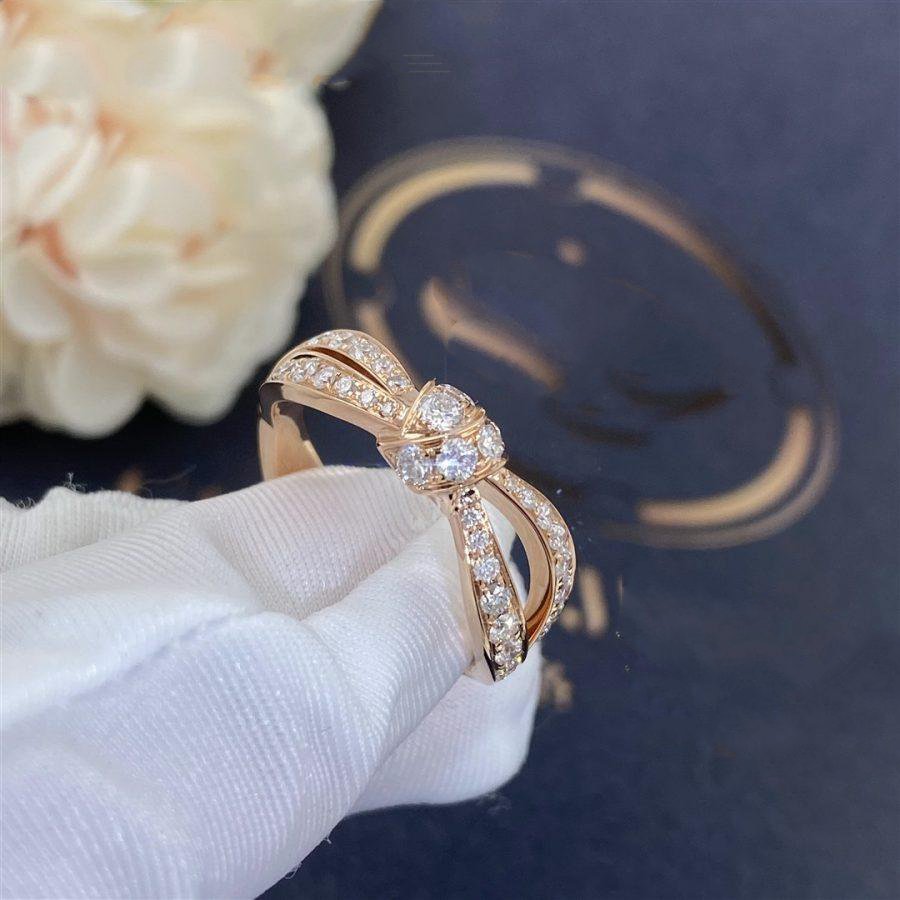 [BloomBling]LIENS PINK GOLD DIAMOND RING
